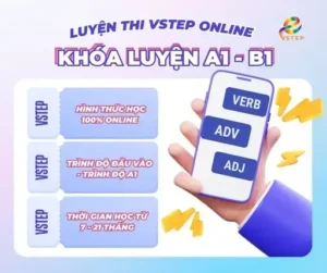 Khóa luyện thi Vstep Online A1 - B1